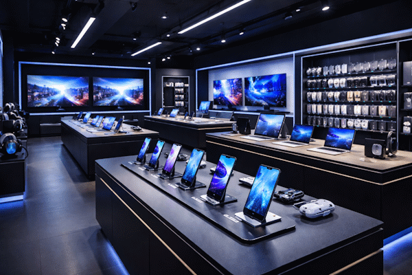 Сеть магазинов электроники